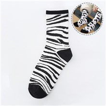 Fashion Zebra Stripes Socks
