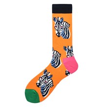 Cartoon Zebra Socks Animal Socks 