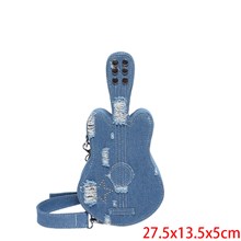 Guitar Shaped Shoulder Bag