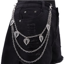 Punk Alloy Angel Wings Chains for Pants, Belt Chains Hip Hop Trousers Jeans Chain