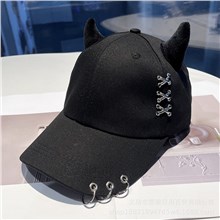 Halloween Little Devil Corner Cap Punk Baseball Cap