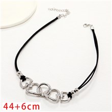 Punk Heart Necklace Lolita Choker Chain Clothes Jewelry