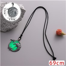 Flying Dragon Luminous Necklace Halloween Gothic Punk Necklace