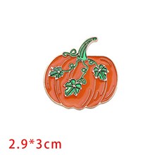 Pumpkin Cute Vegetables Cartoon Enamel Brooch Pin Badge
