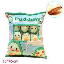 Avocado Snack Pillow Pudding Decorative Stuffed Fruits Dolls