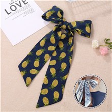 Fruits Pineapple Hair Band Hair Scarf Vintage Accessories for Women Girls