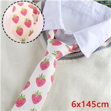 Funny Fashion Fruit Necktie Strawberry Tie 