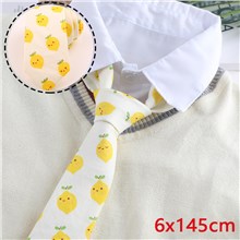 Funny Fashion Fruit Necktie Lemon Tie 
