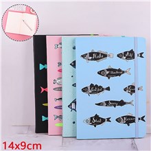 Funny Fish Hardcover Notebooks Note Book Set