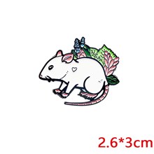 Cute Animal Rat Enamel Pin Mouse Brooch Badge