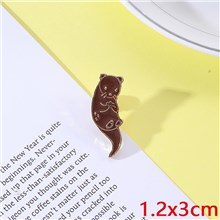 Cute Mouse Rat Enamel Pin Brooch Badge 