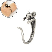 Mouse Alloy Vintage Ring