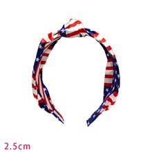 Independence Day USA American Flag Hair Hoop