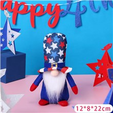 Independence Day Gnome Plush Doll