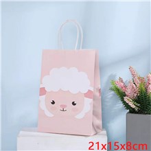 Cartoon Sheep Paper Bag Gift Bag Treat Bag Goodie Bag