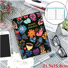 Flower Floral Hardcover Academic Year 2022-2023 Planner July 2022 - June 2032 Daily Weekly Monthly Planner Yearly Agenda