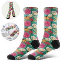 Cute Funny Novelty Flower Socks