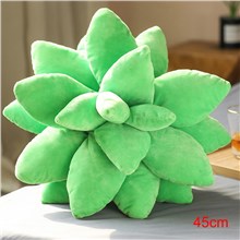 Cute 3D Succulents Cactus Pillow Home Decoration Novelty Plush Cushion