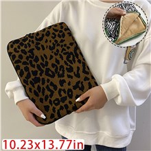 Leopard Print Nylon Tablet Protective Sleeve Bag iPad Tablet Sleeve Case