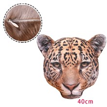 Leopard 3D Soft Plush Pillow Stuffed Toy