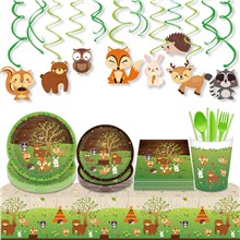Jungle Animals Party Supplies,Animals Birthday Decorations