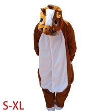 Cartoon Horse Adult Kigurumi Onesie Pajamas Cosplay Jumpsuit Costume
