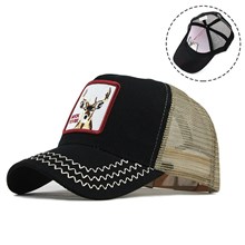 Deer Mesh Baseball Snapback Cap