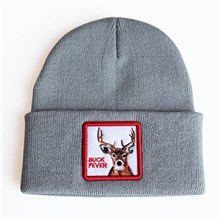 Deer Grey Knit Hat
