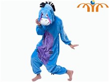 Cartoon Donkey Kigurumi Onesie Cosplay Animal Jumpsuit Costume