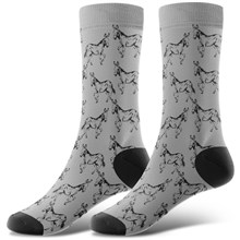 Novelty Donkey Socks Funny Animals Socks