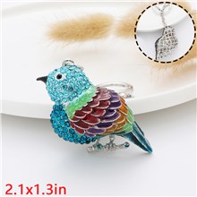 Cute Bird Alloy Keychain Key Ring Jewelry