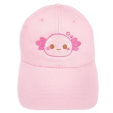 Cute Pink Axolotl Baseball Cap