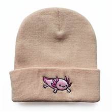 Cute Cartoon Axolotl Knitted Beanie Hat Knit Hat Cap