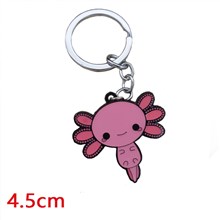 Axolotl Cartoon Alloy Keychain Key Ring