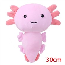 Axolotl Plush Toy Stuffed Animal Pillow Cute Soft Pink Plush Doll