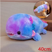 Cute Rainbow Axolotl Plushies Toy Stuffed Animal Soft Plush Doll Pillow