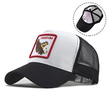 Eagle Mesh Baseball Snapback Cap