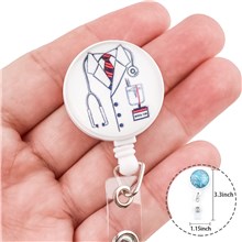Nurse Doctor Medical Badge Reel Retractable Badge Holder Cute Nursing Badge Reel