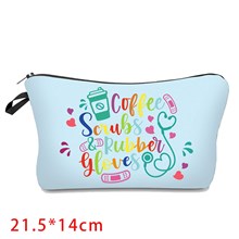Gifts for Nurse Womens Makeup Bag Cosmetic Bag Cute Pouch for Purse