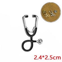 Stethoscope Brooch Pins for Nurse Doctor Brooch Badge