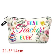 Gifts for Teacher Womens Makeup Bag Cosmetic Bag Cute Pouch for Purse