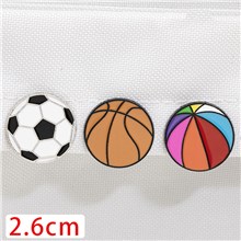 Football Basketball Enamel Pin Sports Brooch Badge