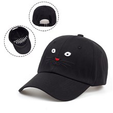 Cute Black Cat Baseball Cap