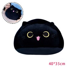 Cute Black Cat Animal Soft Plush Hugging Pillow Toy