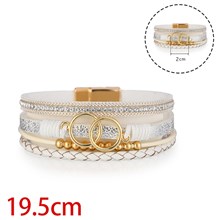 Multilayer Bohemian Bracelet Leather Wristbands Bangle Jewelry