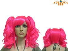 Anime Cosplay Pink Wig 