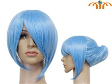 Anime Cosplay Blue Wig