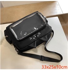 Anime Cat Black Shoulder Bag Itabag