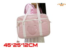 School Uniform Pink Cosplay Girl Hand Bag