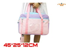 School Uniform Pink Cosplay Girl Hand Bag